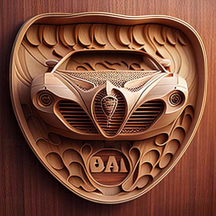 3D model Alfa Romeo Disco Volante (STL)